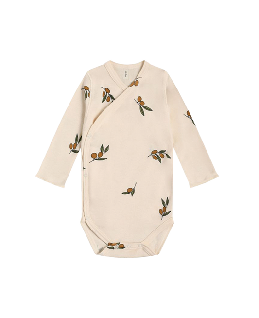 BODYSUIT ORGANIC ZOO OLIVE GARDEN