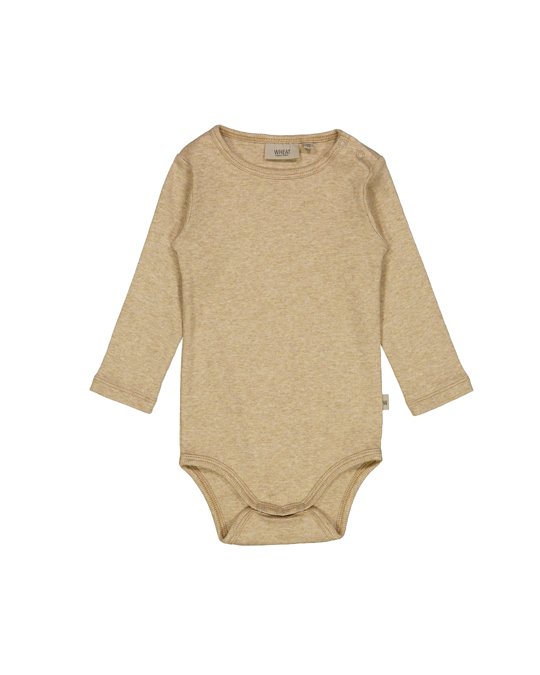 BODYSUIT WHEAT DARK OAT MELANGE