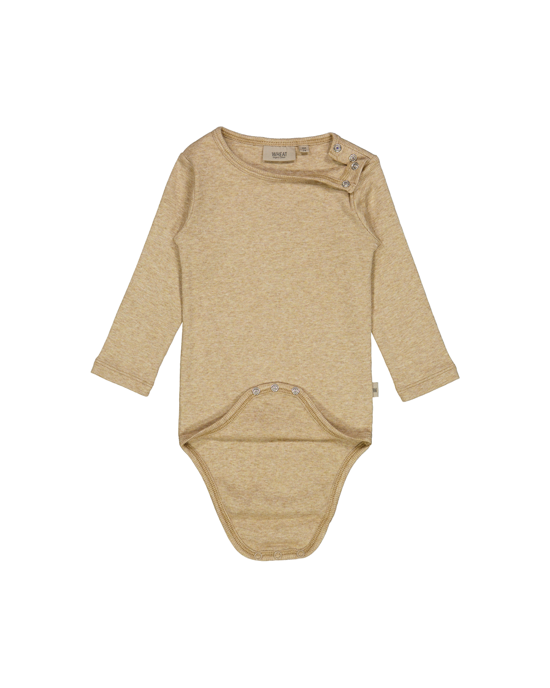 BODYSUIT WHEAT DARK OAT MELANGE