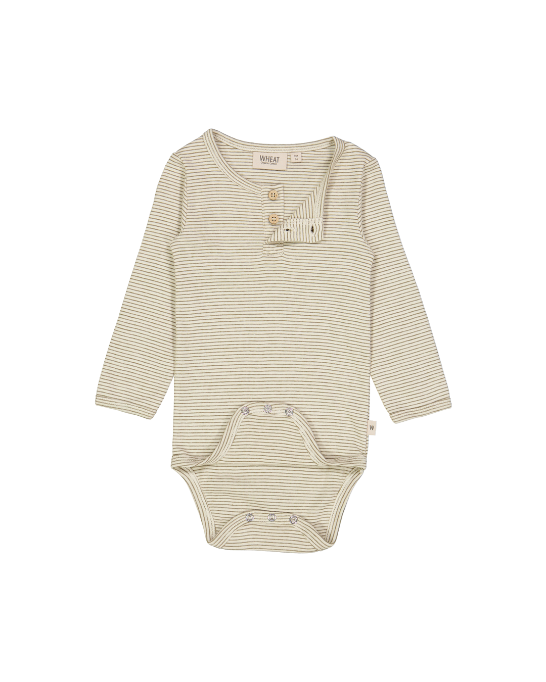 BODYSUIT WHEAT SEAWEED STRIPE