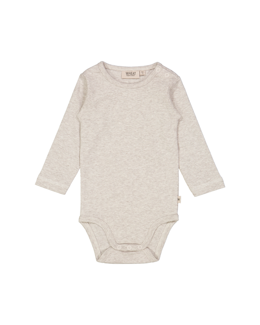 BODYSUIT WHEAT FOSSIL MELANGE