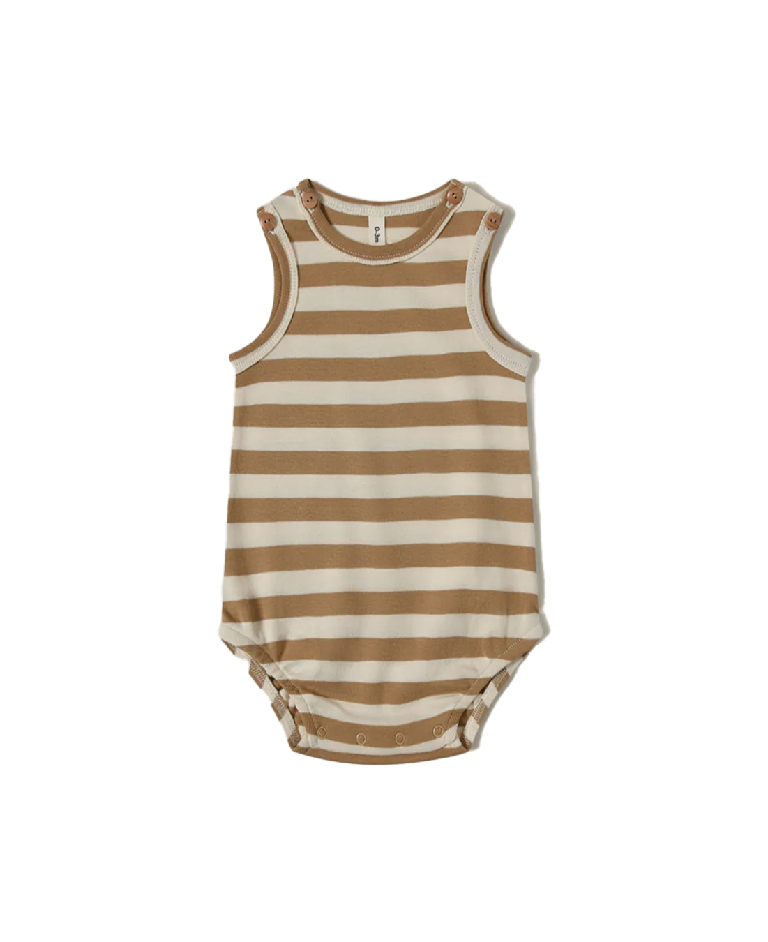 BODYSUIT ORGANIC ZOO GOLD SAILOR