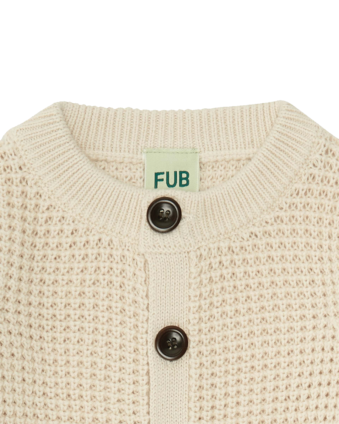 CARDIGAN FUB ECRU 80