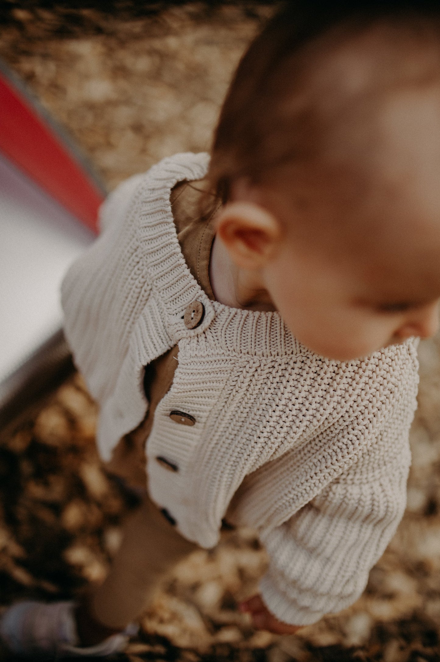 CARDIGAN THE SIMPLE FOLK OATMEAL