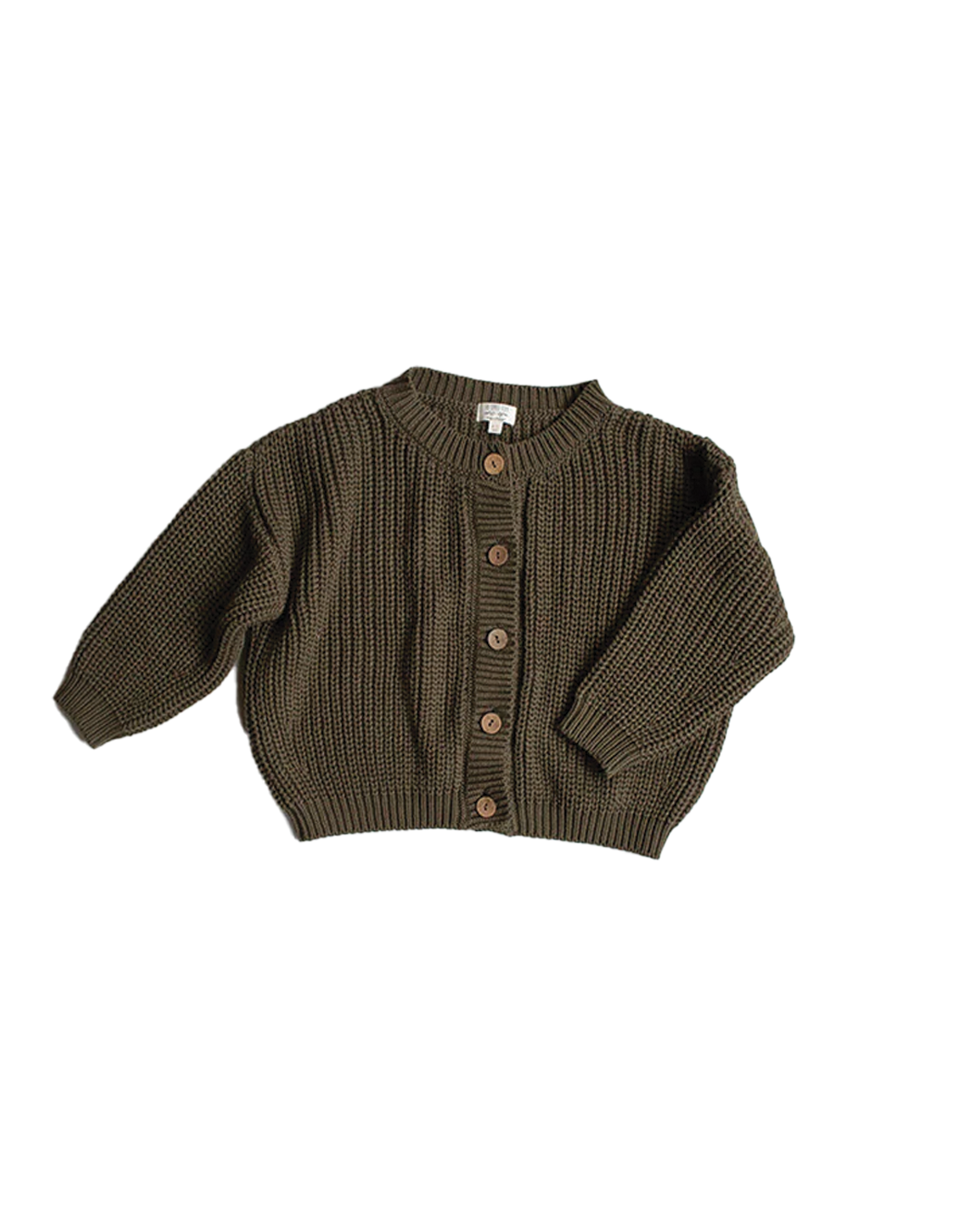 CARDIGAN THE SIMPLE FOLK OLIVE