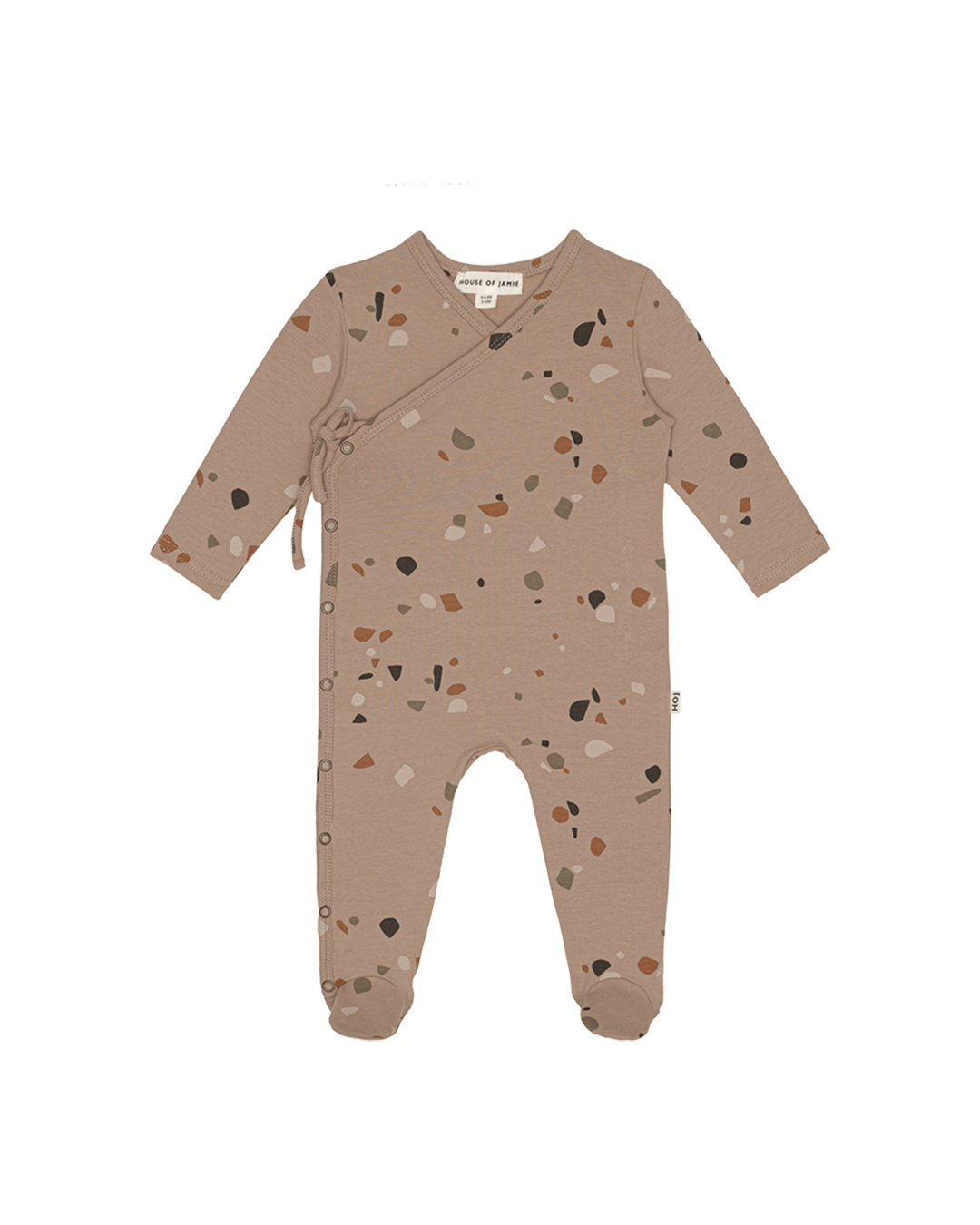 ONESIE HOUSE OF JAMIE BEIGE TERRAZZO