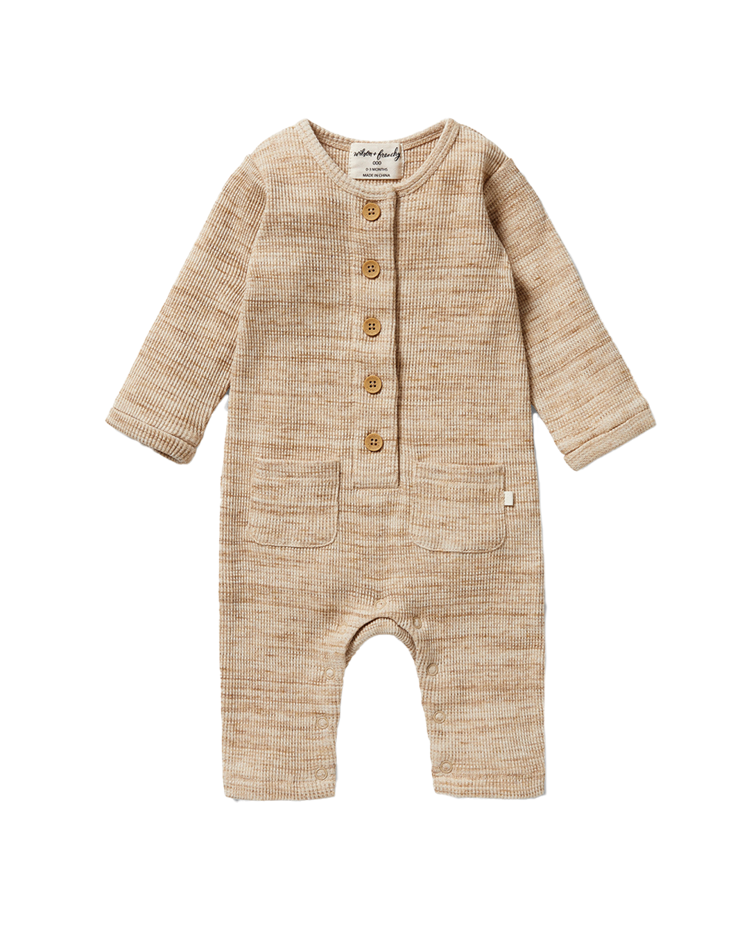 ONESIE WILSON & FRENCHY OATMEAL 74