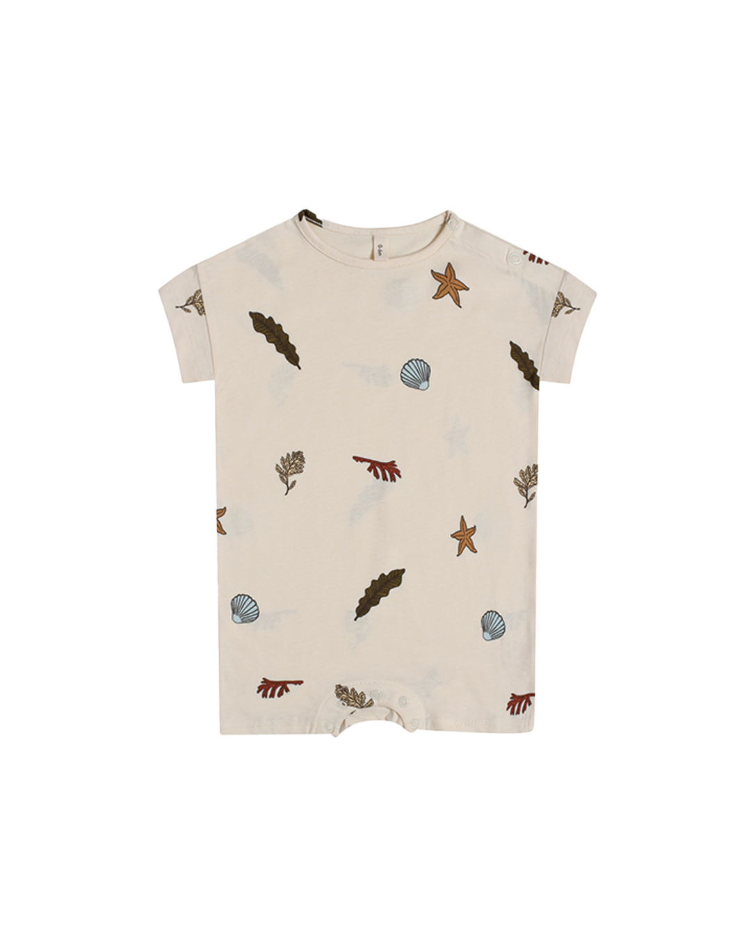 ONESIE ORGANIC ZOO SEAWEED 68