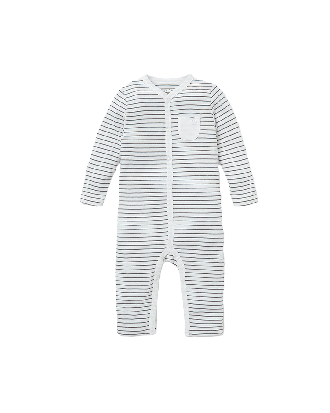 PYJAMA MORI GREY STRIPE